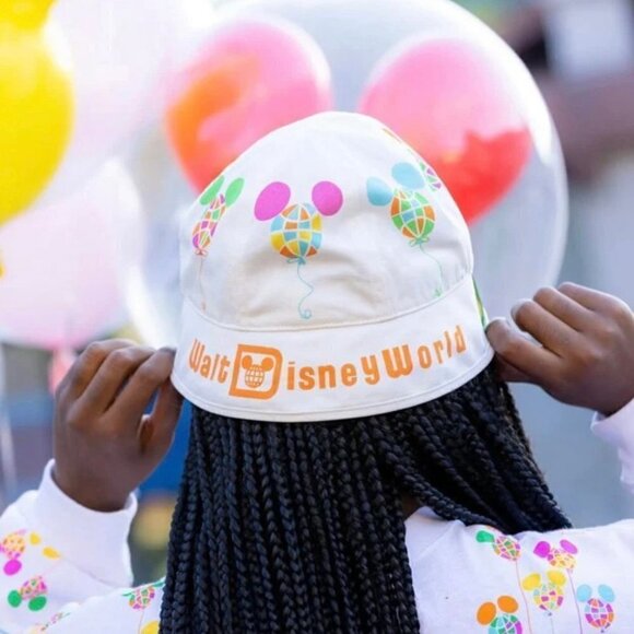 NWT Walt Disney World Vault Collection Balloon Bucket Hat - Picture 1 of 6